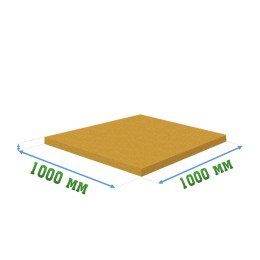Покрытие для тира 1000x1000x6мм