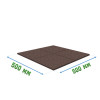 Покрытие 500x500x10мм Standart